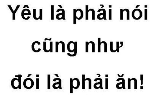 Những câu nói hài hước về tình yêu vui tươi dí dỏm 1