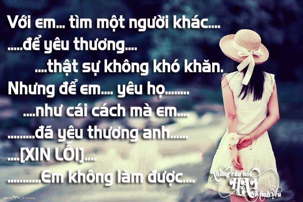 Những câu nói hay nhất về tình yêu buồn ý nghĩa đi vào lòng người 1