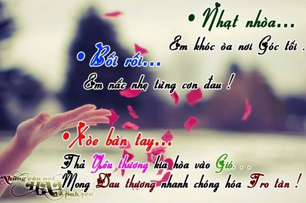 Những câu nói hay nhất về tình yêu buồn ý nghĩa đi vào lòng người 3