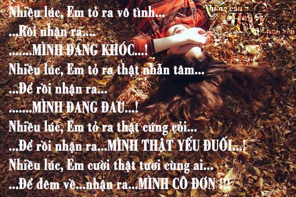 Những câu nói hay nhất về tình yêu buồn ý nghĩa đi vào lòng người 20