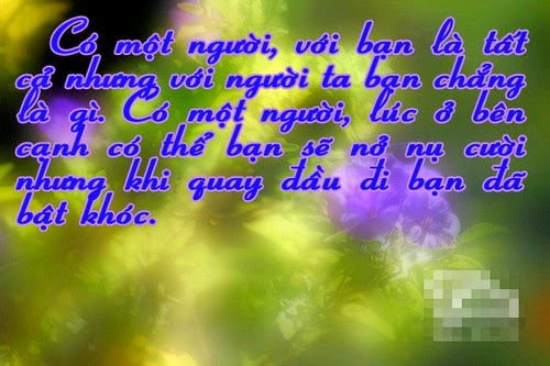 Những câu nói hay về tình yêu buồn và nỗi nhớ da diết một người cho những người yêu đơn phương độc lạ và rất hay 3