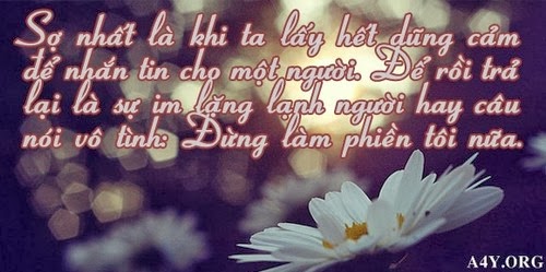 Những câu nói hay về tình yêu buồn và nỗi nhớ da diết một người cho những người yêu đơn phương độc lạ và rất hay 4