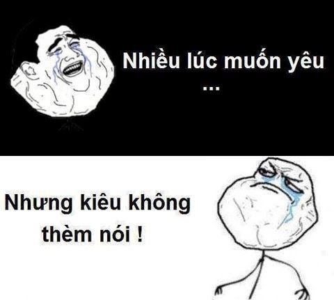 Những stt đểu, hay, độc, cực chất về tình yêu cười không nhặt được miệng 1