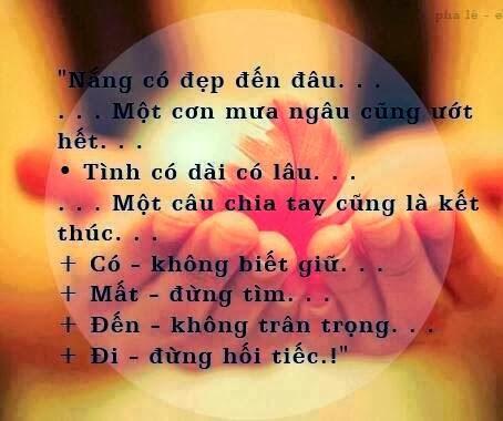 Những stt hay và ý nghĩa về tình yêu buồn tan nát cuộc đời khi chia tay bằng hình ảnh 14