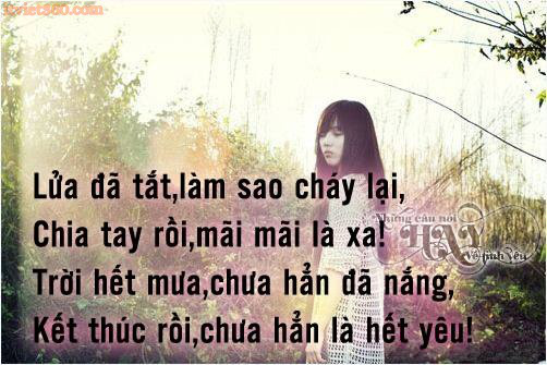 Những câu nói hay về tình yêu tan vỡ tâm trạng buồn nhớ nhung cho những người chia tay 16