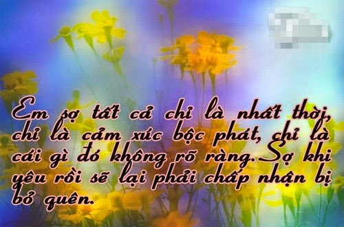 Những câu nói hay nhất về tình yêu đơn phương khờ dại buồn não nề 2