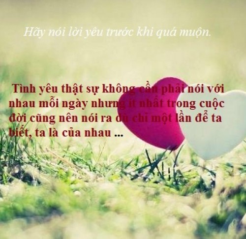 Những câu nói hay và ý nghĩa đậm chất yêu của giới trẻ nghe hoài không chán 0