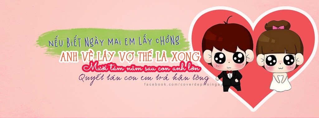 Những hình ảnh đẹp và dễ thương nhất về tình yêu để làm ảnh bìa facebook 12