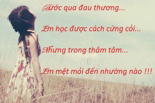 Đắng lòng với những tâm sự buồn và cô đơn trong tình yêu 2