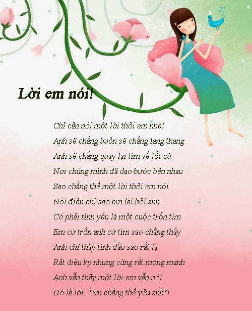 Tổng hợp những bài thơ hay và ý nghĩa nhất về tình yêu 1
