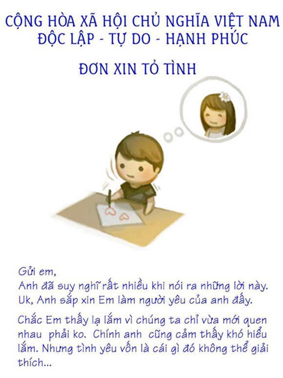Tuyển tập những lời tỏ tình hay và dễ thương nhất đốn tim bạn gái 7