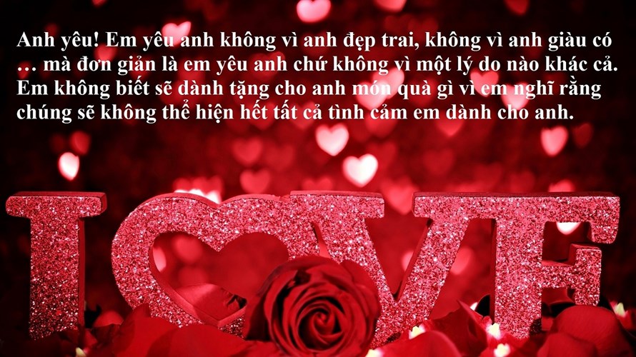Tổng hợp những lời chúc valentine lãng mạn và độc đáo nhất tặng người yêu 2