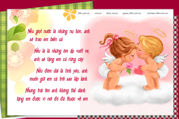Những lời chúc hay và ý nghĩa nhất tặng người yêu ngày valentine 2