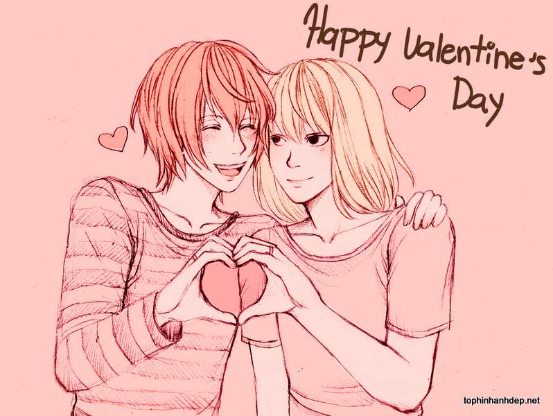 Những hình ảnh dễ thương và lãng mạn về valentine đẹp nhất 2016 10