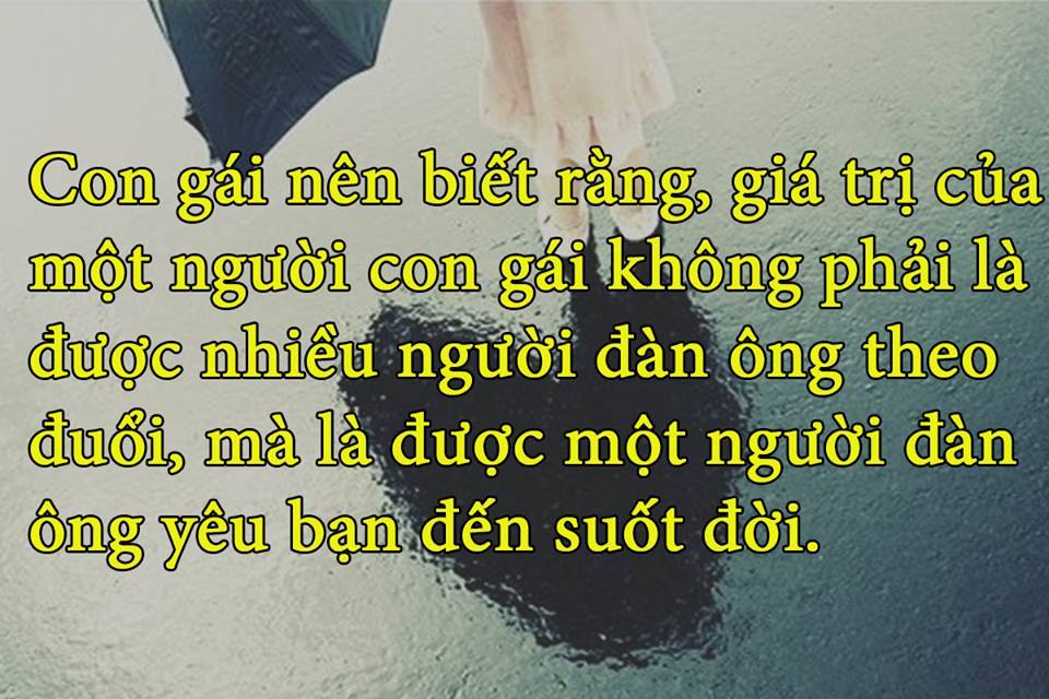 Những câu nói hay trong tình yêu và cuộc sống trên facebook 3