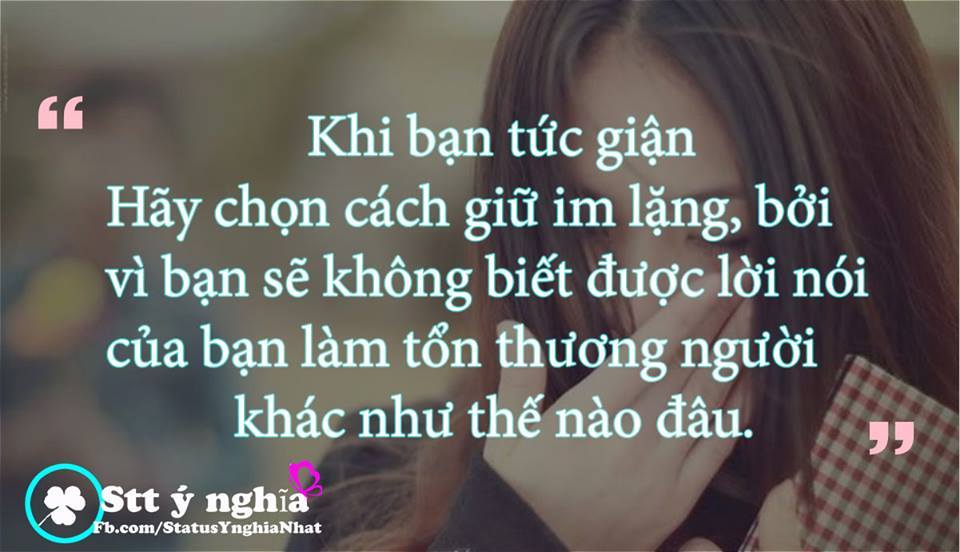 Những câu nói hay trong tình yêu và cuộc sống trên facebook 8