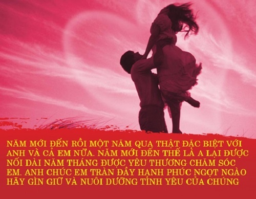 Chúc tết hay cho người yêu 2016 lãng mạn ngọt ngào ấn tượng nhất 2
