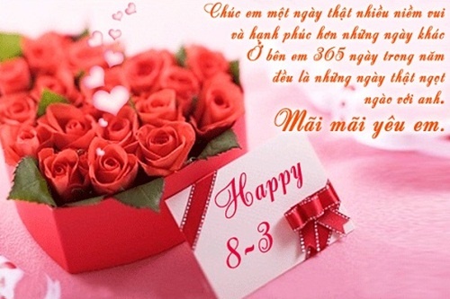 Lời chúc 8/3 ý nghĩa nhất hay nhất dành tặng mẹ – vợ – cô giáo – người yêu ngọt ngào 2016 2