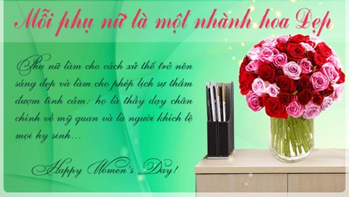 Lời chúc 8/3 ý nghĩa nhất hay nhất dành tặng mẹ – vợ – cô giáo – người yêu ngọt ngào 2016 6