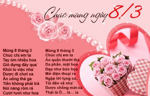 Hình ảnh thiệp chúc mừng 8-3 cho chị em phụ nữ 0