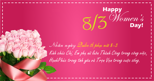 Hình ảnh thiệp chúc mừng 8-3 cho chị em phụ nữ 1