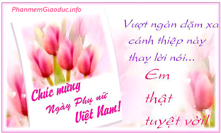 Hình ảnh thiệp chúc mừng 8-3 cho chị em phụ nữ 3