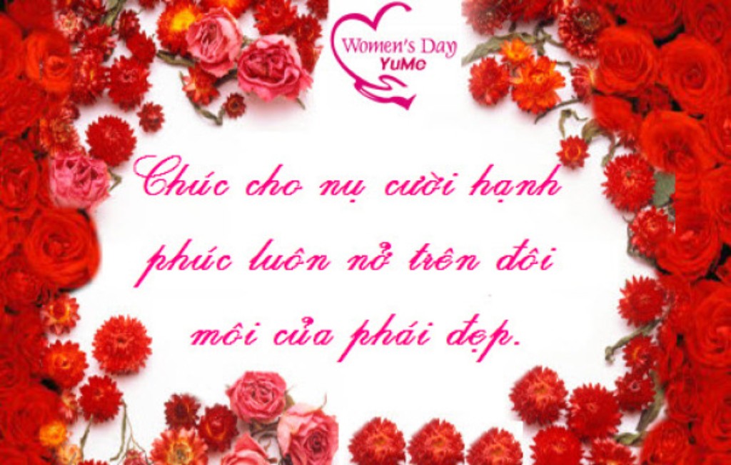 Hình ảnh thiệp chúc mừng 8-3 cho chị em phụ nữ 5
