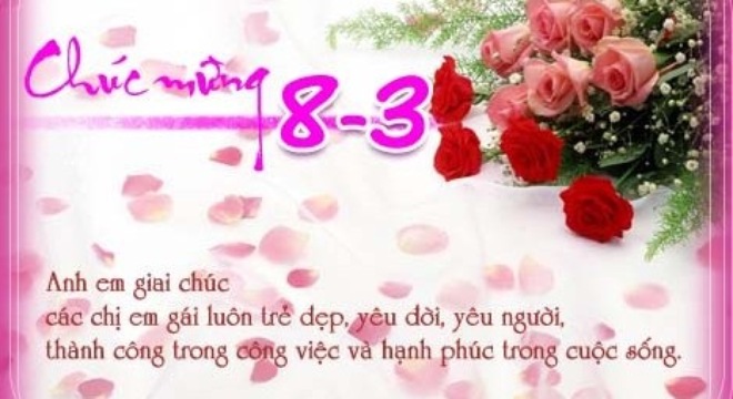 Những lời chúc ngày 8-3 hay và ý nghĩa nhất dành cho phụ nữ 2