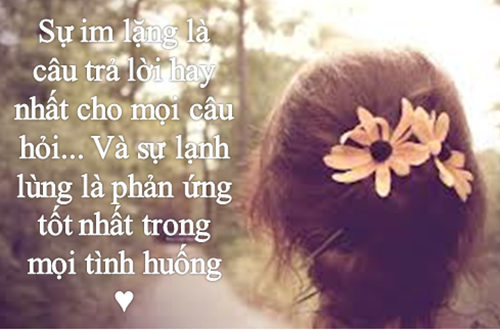 Những câu nói hay về sự im lặng trong tình yêu ý nghĩa xúc động nhất 3