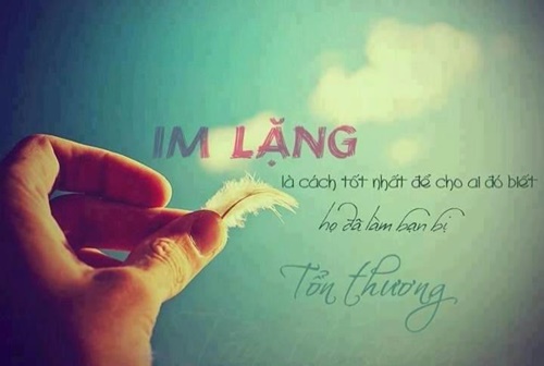 Những câu nói hay về sự im lặng trong tình yêu ý nghĩa xúc động nhất 6