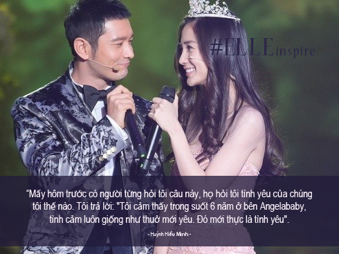 Những lời tỏ tình Huỳnh Hiểu Minh dành tặng cho Anglelababy ngọt ngào và lãng mạn nhất 2