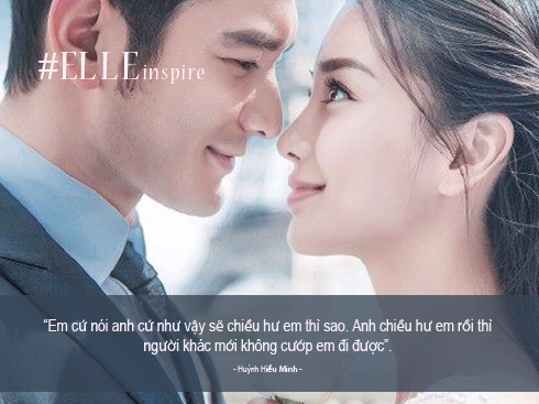 Những lời tỏ tình Huỳnh Hiểu Minh dành tặng cho Anglelababy ngọt ngào và lãng mạn nhất 4