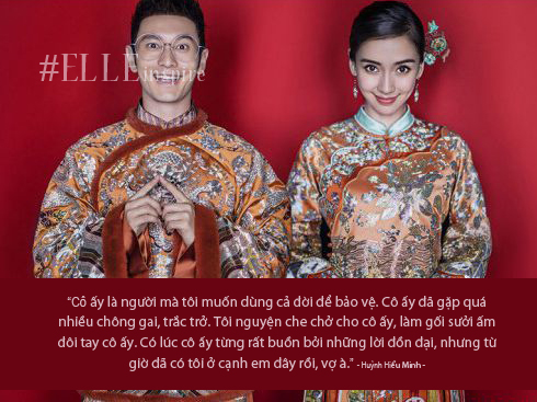 Những lời tỏ tình Huỳnh Hiểu Minh dành tặng cho Anglelababy ngọt ngào và lãng mạn nhất 6