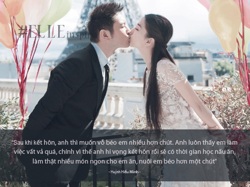 Những lời tỏ tình Huỳnh Hiểu Minh dành tặng cho Anglelababy ngọt ngào và lãng mạn nhất 7