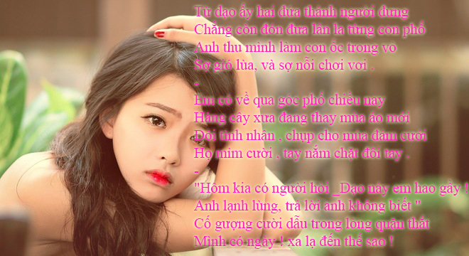 Những bài thơ về tình yêu buồn tâm trạng nhất cho đôi lứa 5