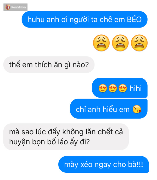 Những tin nhắn hài hước bá đạo nhất dành cho người yêu 4