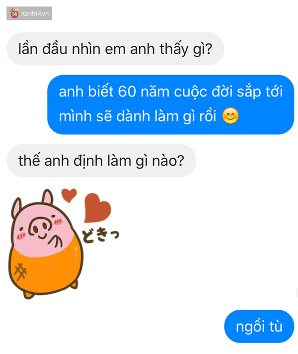 Những tin nhắn hài hước bá đạo nhất dành cho người yêu 8