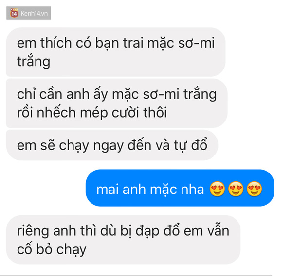 Những tin nhắn hài hước bá đạo nhất dành cho người yêu 11