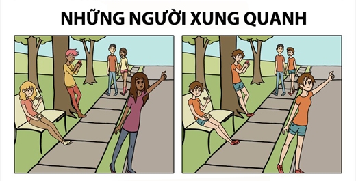 Những sự khác biệt về tình yêu khiến người xem không cầm được lòng trong bộ ảnh trước và sau chia tay 0