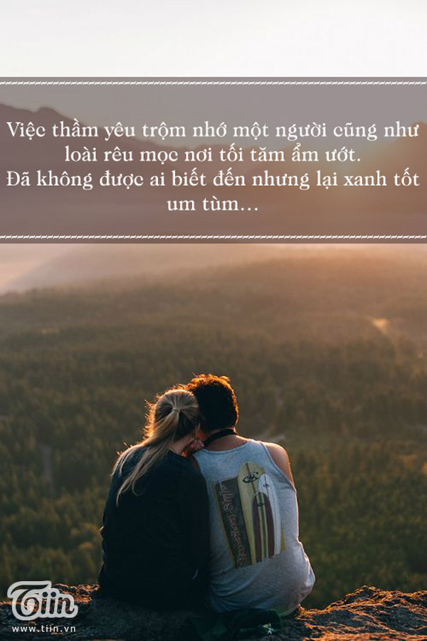Những câu nói hay thấm thía nhất về tình yêu đơn phương trên facebook 1
