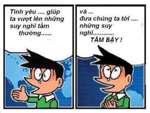 Hình ảnh chế với những câu nói hài hước về tình yêu hay nhất trên facebook 0