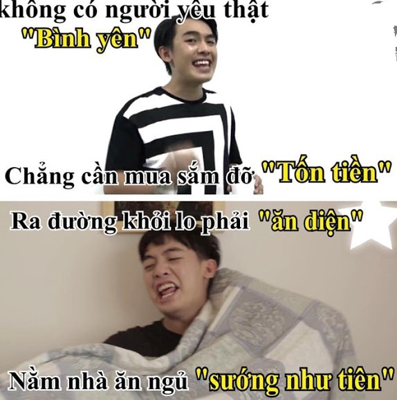 Hình ảnh chế với những câu nói hài hước về tình yêu hay nhất trên facebook 2