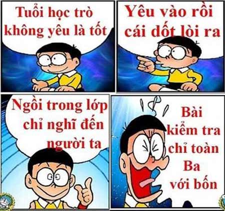 Hình ảnh chế với những câu nói hài hước về tình yêu hay nhất trên facebook 10