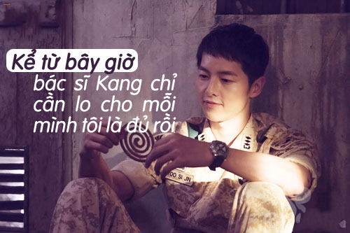 Những câu nói hay và ngọt ngào về tình yêu trong phim hậu duệ của mặt trời 5