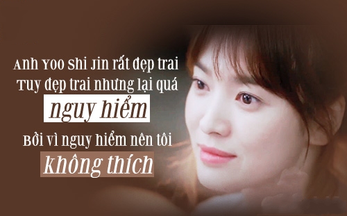 Những câu nói hay và ngọt ngào về tình yêu trong phim hậu duệ của mặt trời 9
