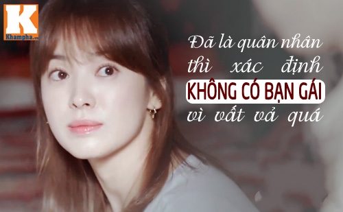 Những câu nói hay và ngọt ngào về tình yêu trong phim hậu duệ của mặt trời 13