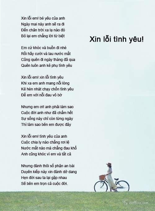 Thơ hay về tình yêu buồn lãng mạn cảm động nhất 13
