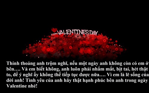 Lời chúc Valentine hay ý nghĩa nhất tặng người yêu bằng hình ảnh 11