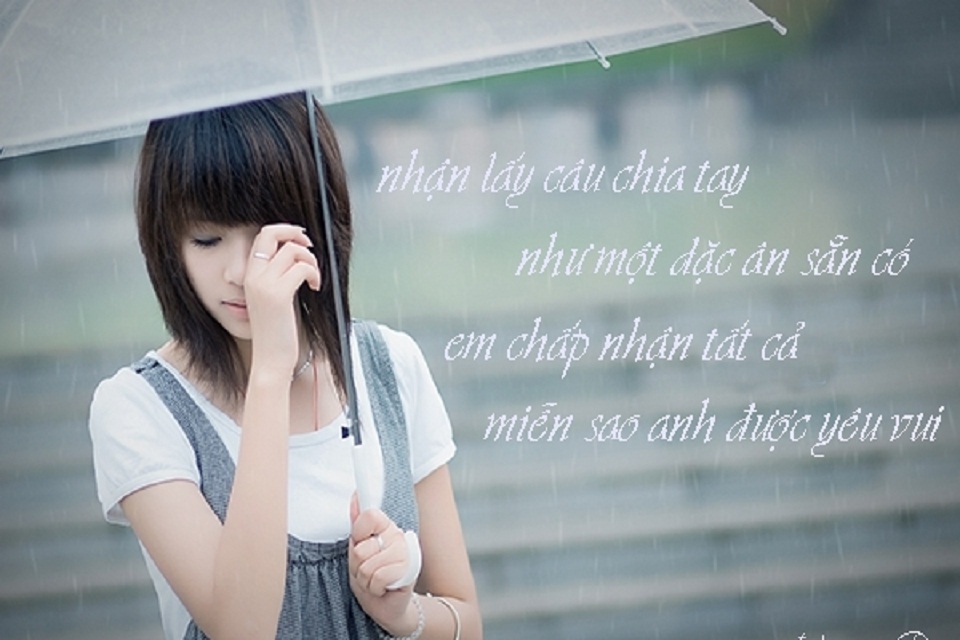 Tổng hợp những hình ảnh buồn nhất về tình yêu khi chia tay 12