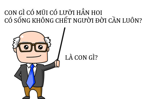 Những câu đố vui đố mẹo hài hước thú vị và hay nhất có đáp án cười đau bụng 2
